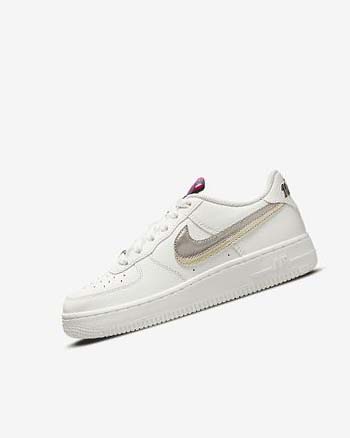 Nike Air Force 1 LV8 Blancos Rosas Metal Azules Grises | MX 2289